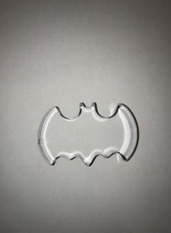 Ausstechform Edelstahl Batman Logo 8 cm 
