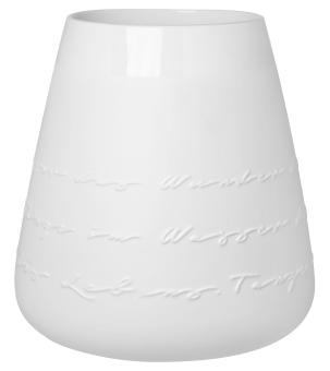 ZUHAUSE Poesie Porzellan Vase Tanze im Wasser H26cm D15cm 
