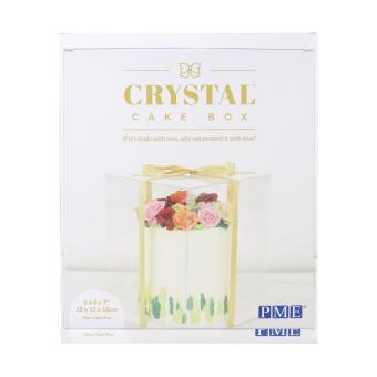 Tortenschachtel - Crystal Cake Box 32 x 32 x 40cm. 