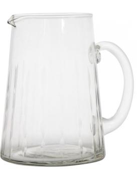 Glaskrug/Vase Bodega Streifen ø10x14cm 