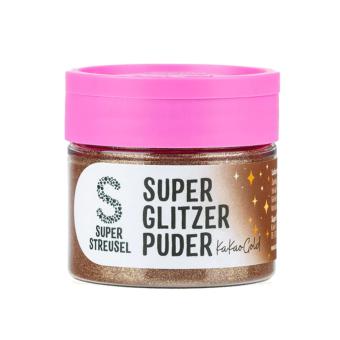 Super Glitzer Puder Kakaogold Super Streusel 
