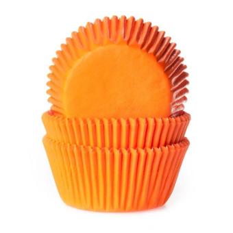 Cupcake Papier Orange, 50 Stk 