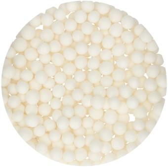 Zuckerdekoration Perlen gross weiss 