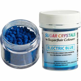 Zucker Kristalle Electric Blue 