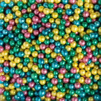 Zuckerdekoration Perlen Colormix 5mm 