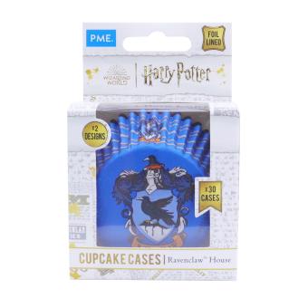 Harry Potter Cupcake Papier Ravenclaw  folienbeschi. 30Stk 