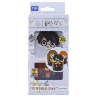Harry Potter Cupcake Set Harry, Hermione, Ron 